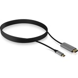 ICY BOX IB-CB020-C cavo HDMI 1,8 m HDMI tipo A (Standard) Nero, Argento Nero, 1,8 m, HDMI tipo A (Standard), 3840 x 2160 Pixel, Nero, Argento
