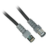 Patchsee PK-PCI6-DPF-20 cavo di rete Nero 6,1 m Cat6a U/FTP (STP) Nero, 6,1 m, Cat6a, U/FTP (STP), RJ-45, RJ-45
