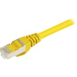 Sharkoon 0.25m Cat.6 S/FTP cavo di rete Giallo 0,25 m Cat6 S/FTP (S-STP) giallo, 0,25 m, Cat6, S/FTP (S-STP), RJ-45, RJ-45