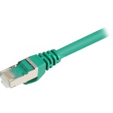 Sharkoon 0.25m Cat.6 S/FTP cavo di rete Verde 0,25 m Cat6 S/FTP (S-STP) verde, 0,25 m, Cat6, S/FTP (S-STP), RJ-45, RJ-45