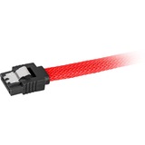 Sharkoon 0.45m, 2xSataIII cavo SATA 0,45 m SATA 7-pin Rosso rosso, 2xSataIII, 0,45 m, SATA III, SATA 7-pin, SATA 7-pin, Maschio/Maschio, Rosso