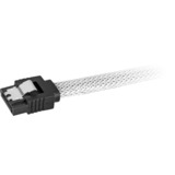 Sharkoon 0.6m, 2xSataIII cavo SATA 0,6 m SATA 7-pin Bianco bianco, 2xSataIII, 0,6 m, SATA III, SATA 7-pin, SATA 7-pin, Maschio/Maschio, Bianco