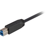 Sharkoon 2m, USB3.0-A/USB3.0-B cavo USB USB 3.2 Gen 1 (3.1 Gen 1) USB A USB B Nero Nero, USB3.0-A/USB3.0-B, 2 m, USB A, USB B, USB 3.2 Gen 1 (3.1 Gen 1), Maschio/Maschio, Nero