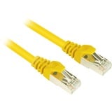 Sharkoon 4044951014781 cavo di rete Grigio 2 m Cat6 S/FTP (S-STP) giallo, 2 m, Cat6, S/FTP (S-STP), RJ-45, RJ-45