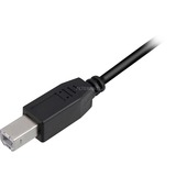 Sharkoon 4044951015252 cavo USB 1 m USB 2.0 USB A USB B Nero Nero, 1 m, USB A, USB B, USB 2.0, Maschio/Maschio, Nero