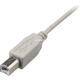 Sharkoon 4044951015290 cavo USB 0,5 m USB 2.0 USB A USB B Grigio grigio, 0,5 m, USB A, USB B, USB 2.0, Maschio/Maschio, Grigio