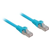 Sharkoon Cat.6a SFTP cavo di rete Blu 0,5 m Cat6a S/FTP (S-STP) blu, 0,5 m, Cat6a, S/FTP (S-STP), RJ-45, RJ-45