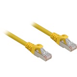 Sharkoon Cat.6a SFTP cavo di rete Giallo 0,25 m Cat6a S/FTP (S-STP) giallo, 0,25 m, Cat6a, S/FTP (S-STP), RJ-45, RJ-45