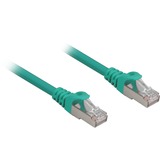 Sharkoon Cat.6a SFTP cavo di rete Verde 0,25 m Cat6a S/FTP (S-STP) verde, 0,25 m, Cat6a, S/FTP (S-STP), RJ-45, RJ-45