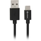 Sharkoon Cavo USB 2.0, connettore USB-A > connettore USB-C Nero