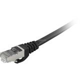 Sharkoon Cavo patch SFTP, RJ-45, con cavo grezzo Cat.7a Nero