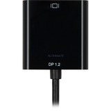 Sharkoon DisplayPort 1.2 > DVI24+1 Converter, Cavo Nero