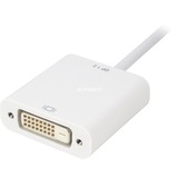 Sharkoon DisplayPort 1.2 > DVI24+1 Converter, Cavo bianco