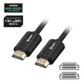 Sharkoon HDMI/HDMI 4K, 1m cavo HDMI HDMI tipo A (Standard) Nero Nero, 1m, 1 m, HDMI tipo A (Standard), HDMI tipo A (Standard), Compatibilità 3D, Audio Return Channel (ARC), Nero