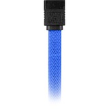 Sharkoon SATA 3 cavo SATA 0,3 m SATA 7-pin Nero, Blu blu, 0,3 m, SATA III, SATA 7-pin, SATA 7-pin, Maschio/Maschio, Nero, Blu