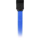 Sharkoon SATA 3 cavo SATA 0,3 m SATA 7-pin Nero, Blu blu, 0,3 m, SATA III, SATA 7-pin, SATA 7-pin, Maschio/Maschio, Nero, Blu