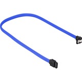 Sharkoon SATA 3 cavo SATA 0,45 m SATA 7-pin Nero, Blu blu, 0,45 m, SATA III, SATA 7-pin, SATA 7-pin, Maschio/Maschio, Nero, Blu