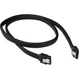 Sharkoon SATA 3 cavo SATA 0,75 m SATA 7-pin Nero Nero, 0,75 m, SATA III, SATA 7-pin, SATA 7-pin, Maschio/Maschio, Nero