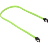 Sharkoon Sata 3 cavo SATA 0,3 m SATA 7-pin Nero, Verde verde, 0,3 m, SATA III, SATA 7-pin, SATA 7-pin, Maschio/Maschio, Nero, Verde