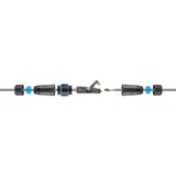 goobay 44416 accessorio per cavi, Frizione Nero, Nero, 28 mm, 122 mm, 28 mm