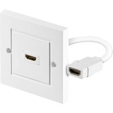 goobay 51722 cavo HDMI HDMI tipo A (Standard) Bianco bianco, HDMI tipo A (Standard), HDMI tipo A (Standard), Compatibilità 3D, Bianco