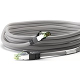 goobay 55135 cavo di rete Grigio 0,5 m Cat8.1 S/FTP (S-STP) grigio, 0,5 m, Cat8.1, S/FTP (S-STP), RJ-45, RJ-45