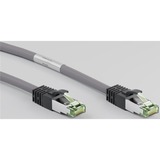 goobay 55135 cavo di rete Grigio 0,5 m Cat8.1 S/FTP (S-STP) grigio, 0,5 m, Cat8.1, S/FTP (S-STP), RJ-45, RJ-45