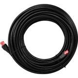 goobay 55432 cavo di rete Nero 10 m Cat6 U/UTP (UTP) Nero, 10 m, Cat6, U/UTP (UTP), RJ-45, RJ-45