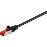 goobay 68701 cavo di rete Nero 50 m Cat6 S/FTP (S-STP) Nero, 50 m, Cat6, S/FTP (S-STP), RJ-45, RJ-45