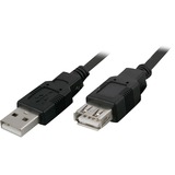goobay 68904 cavo USB 3 m USB 2.0 USB A Nero Nero, 3 m, USB A, USB A, USB 2.0, 480 Mbit/s, Nero