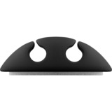 goobay 70683 organizer per cavi Scrivania/Parete Clip per cavo Nero 5 pezzo(i) Nero, Clip per cavo, Scrivania/Parete, Nero
