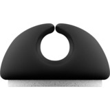 goobay 70683 organizer per cavi Scrivania/Parete Clip per cavo Nero 5 pezzo(i) Nero, Clip per cavo, Scrivania/Parete, Nero