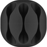 goobay 70683 organizer per cavi Scrivania/Parete Clip per cavo Nero 5 pezzo(i), Instradamento dei cavi Nero, Clip per cavo, Scrivania/Parete, Nero