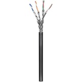 goobay 77624 cavo di rete Nero 100 m Cat6a S/FTP (S-STP) Nero, 100 m, Cat6a, S/FTP (S-STP)