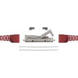 goobay 79577 accessorio per cavi, Frizione grigio/Rosso, Grigio, Rosso, 250 MHz, IDC, CE, 65 mm, 11 mm