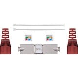 goobay 79577 accessorio per cavi, Frizione grigio/Rosso, Grigio, Rosso, 250 MHz, IDC, CE, 65 mm, 11 mm