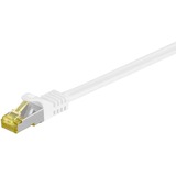 goobay 91089 cavo di rete Bianco 0,25 m Cat7 S/FTP (S-STP) bianco, 0,25 m, Cat7, S/FTP (S-STP), RJ-45, RJ-45