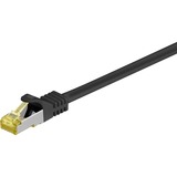 goobay 91581 cavo di rete Nero 0,5 m Cat7 S/FTP (S-STP) Nero, 0,5 m, Cat7, S/FTP (S-STP), RJ-45, RJ-45