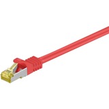 goobay 91607 cavo di rete Rosso 2 m Cat7 S/FTP (S-STP) rosso, 2 m, Cat7, S/FTP (S-STP), RJ-45, RJ-45