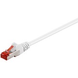 goobay 95511 cavo di rete Bianco 3 m Cat6 S/FTP (S-STP) bianco, 3 m, Cat6, S/FTP (S-STP), RJ-45, RJ-45