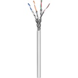 goobay 96093 cavo di rete Grigio 50 m Cat6 S/FTP (S-STP) grigio, 50 m, Cat6, S/FTP (S-STP)