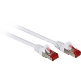 goobay CAT 6-2000 SSTP PIMF 20.0m cavo di rete Bianco 20 m bianco, 20 m, Bianco