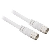 goobay RG59, 10m cavo coassiale Bianco bianco, 10m, 10 m, RG59, RG59, Bianco