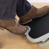 Kensington Poggiapiedi SmartFit SoleMate - Grigio grigio/Nero, Nero, Grigio, 0 - 20°, 45 cm, 35 cm, 8,89 cm, 12,7 cm