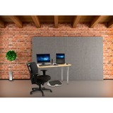 Kensington Poggiapiedi SoleMate Plus grigio/Nero, Nero, Grigio, 0 - 20°, 45 cm, 35 cm, 8,89 cm, 12,7 cm