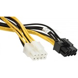 Supermicro CBL-PWEX-0665, Cavo Nero/Giallo