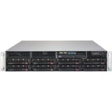 Supermicro SuperServer 6029P-TRT Intel C622 LGA 3647 (Socket P) Armadio (2U) Nero, Barebone Nero, Intel C622, LGA 3647 (Socket P), 10,4 GT/s, DDR4-SDRAM, 2000 GB, 512 GB