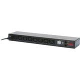 APC AP7920B unità di distribuzione dell'energia (PDU) 8 presa(e) AC 0U/1U Nero, Distributore Nero, Monitorata, Commutate, 0U/1U, Orizzontale/Verticale, Nero, 8 presa(e) AC, Accoppiatore C13