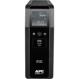 APC BR1600SI gruppo di continuità (UPS) A linea interattiva 1,6 kVA 960 W 8 presa(e) AC Nero, A linea interattiva, 1,6 kVA, 960 W, Sinusoidale, 176 V, 294 V