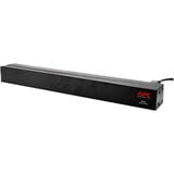 APC Basic Rack PDU unità di distribuzione dell'energia (PDU) 12 presa(e) AC 0U/1U Nero, Ciabatta Nero, Basic, 0U/1U, Monofase, Orizzontale/Verticale, Nero, 12 presa(e) AC